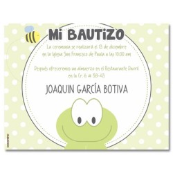 b0086 - Invitaciones - Bautizo