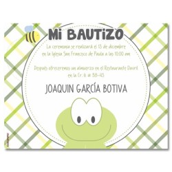 b0087 - Invitaciones - Bautizo