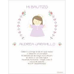 b0111 - Invitaciones - Bautizo