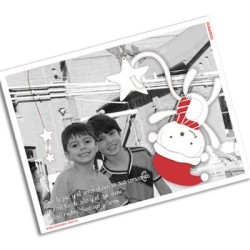 pm0020 - Postal magnética con foto - Navidad