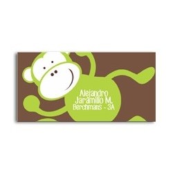 ea0079 Verde - Self-adhesive labels - Monkey