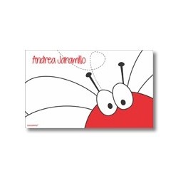 Label cards - ladybug