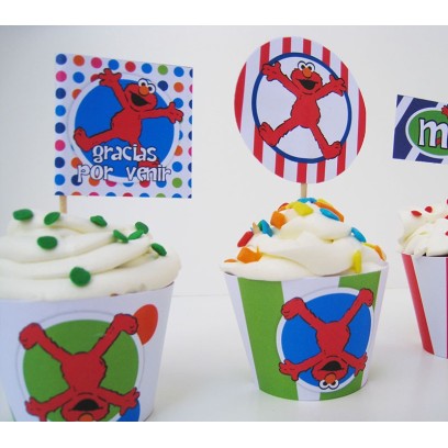 Toppers para cupcakes