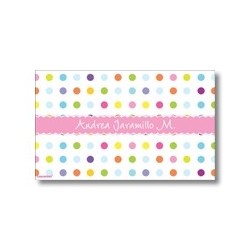 Label cards - Dots