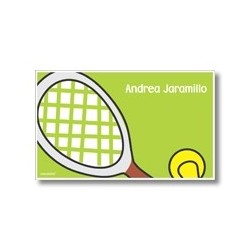p6405 verde - Tarjetas de presentación - Tenis
