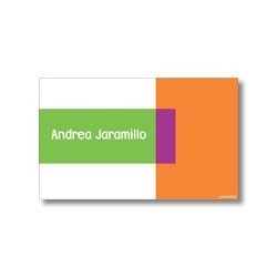 Label cards - squares