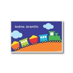Label cards - train