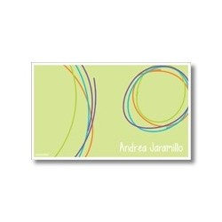 Label cards - circles