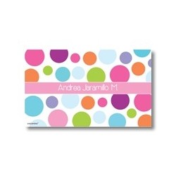 Label cards - dots