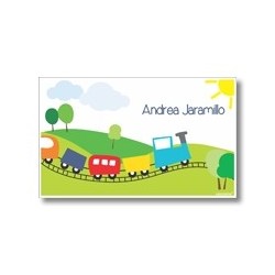 Label cards - train