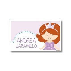 Label cards - Sofia the first