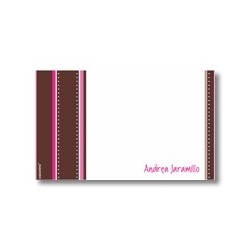 p5305 rosado - Tarjetas de presentación - Rayas
