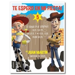 c0335 - Invitaciones de cumpleaños - Toy Story