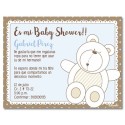b0035 S Azul - Invitaciones - Baby Shower 